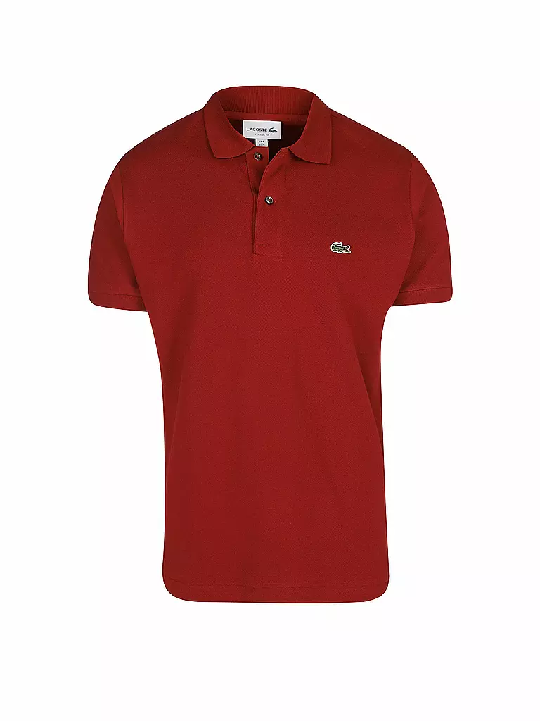 LACOSTE | Poloshirt Classic Fit L1212 | dunkelrot