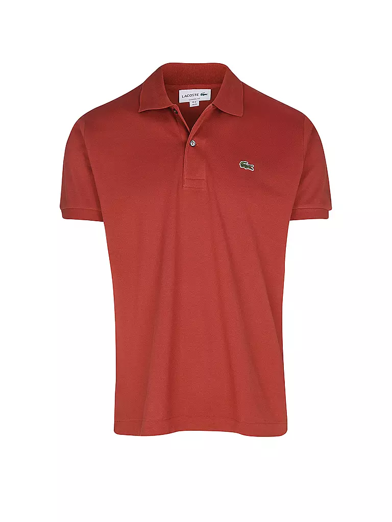 LACOSTE | Poloshirt Classic Fit L1212 | kupfer