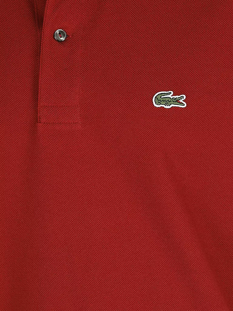 LACOSTE | Poloshirt Classic Fit L1212 | dunkelrot