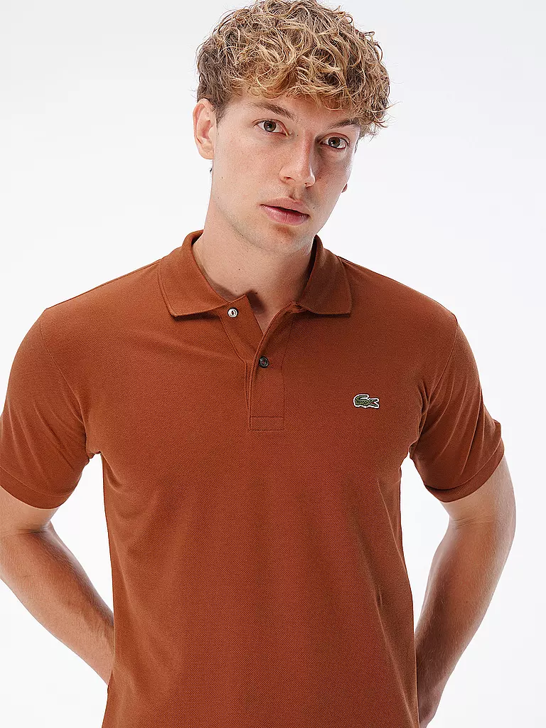 LACOSTE | Poloshirt Classic Fit L1212 | braun