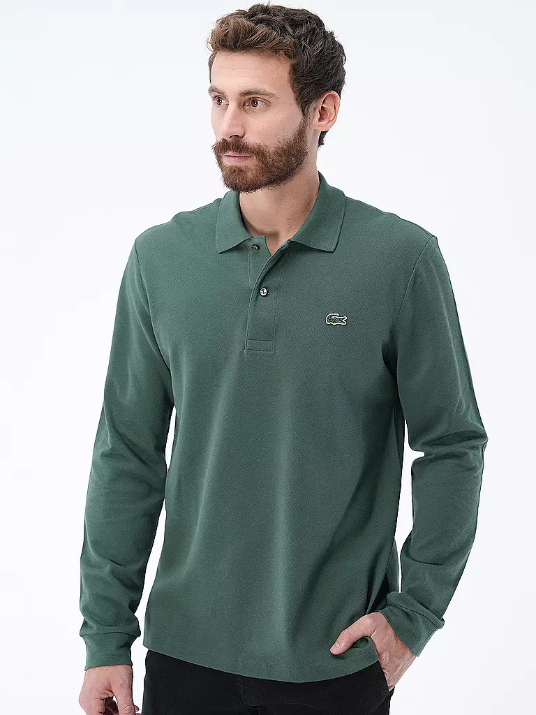 LACOSTE | Poloshirt Classic Fit L1312 | dunkelgrün