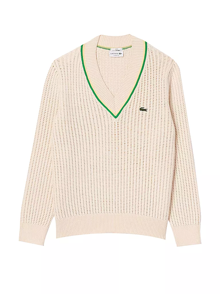 LACOSTE | Pullover  | creme