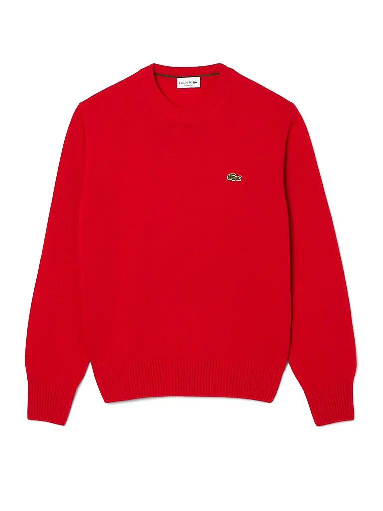 LACOSTE | Pullover  | rot