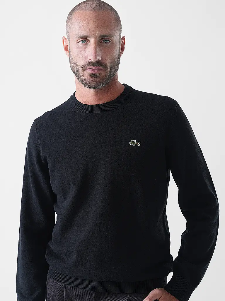 LACOSTE | Pullover  | Schwarz