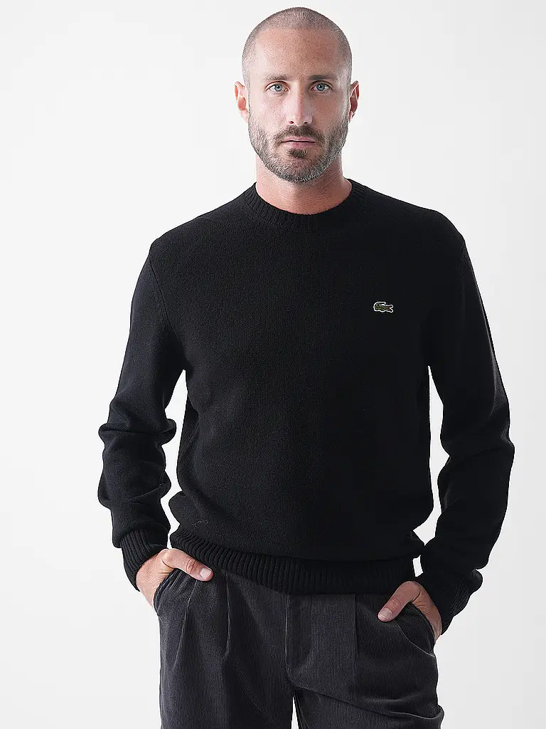 LACOSTE | Pullover  | schwarz
