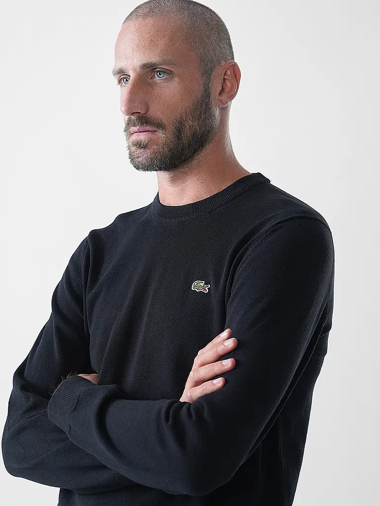 LACOSTE | Pullover  | Schwarz