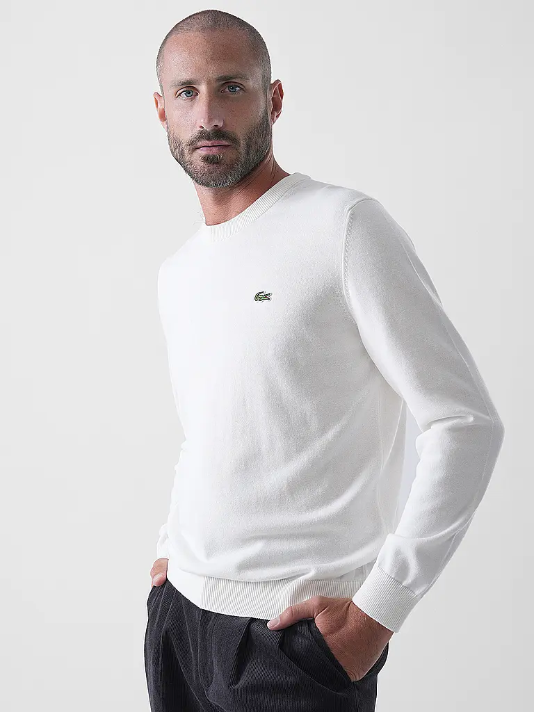 LACOSTE | Pullover  | Creme