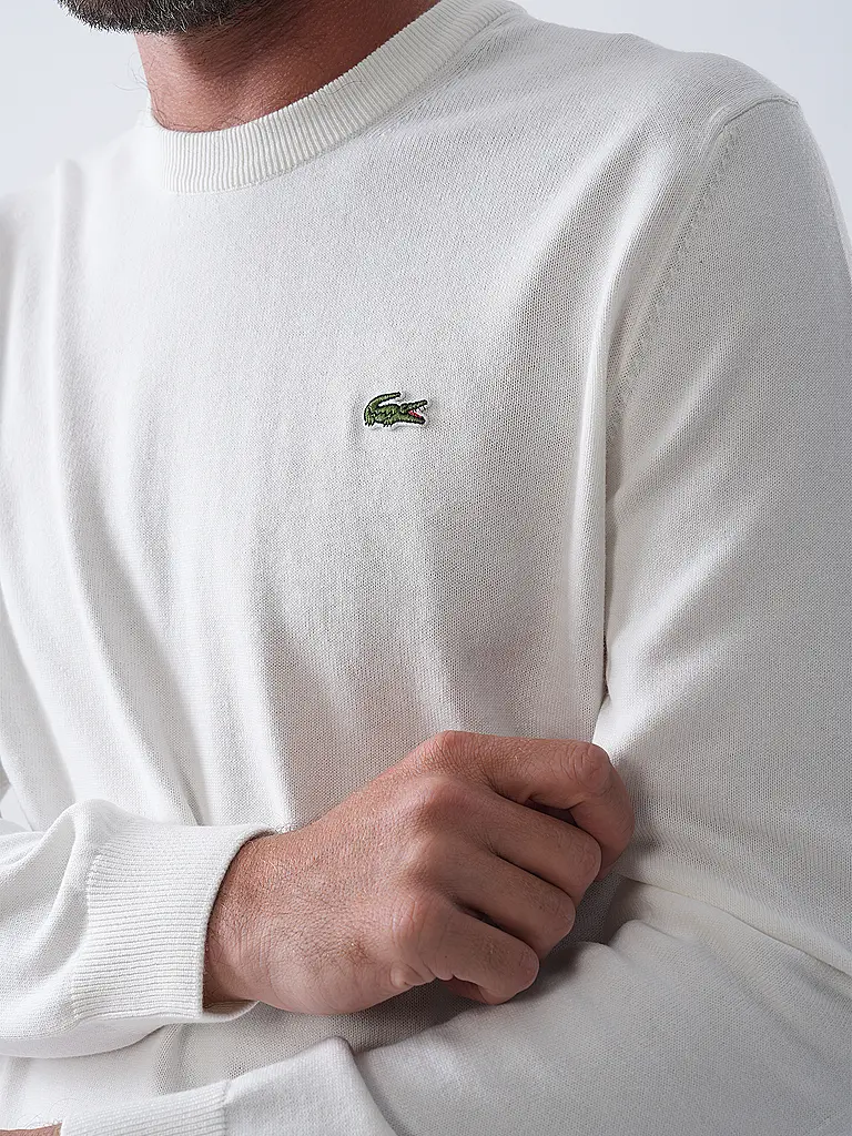LACOSTE | Pullover  | Creme
