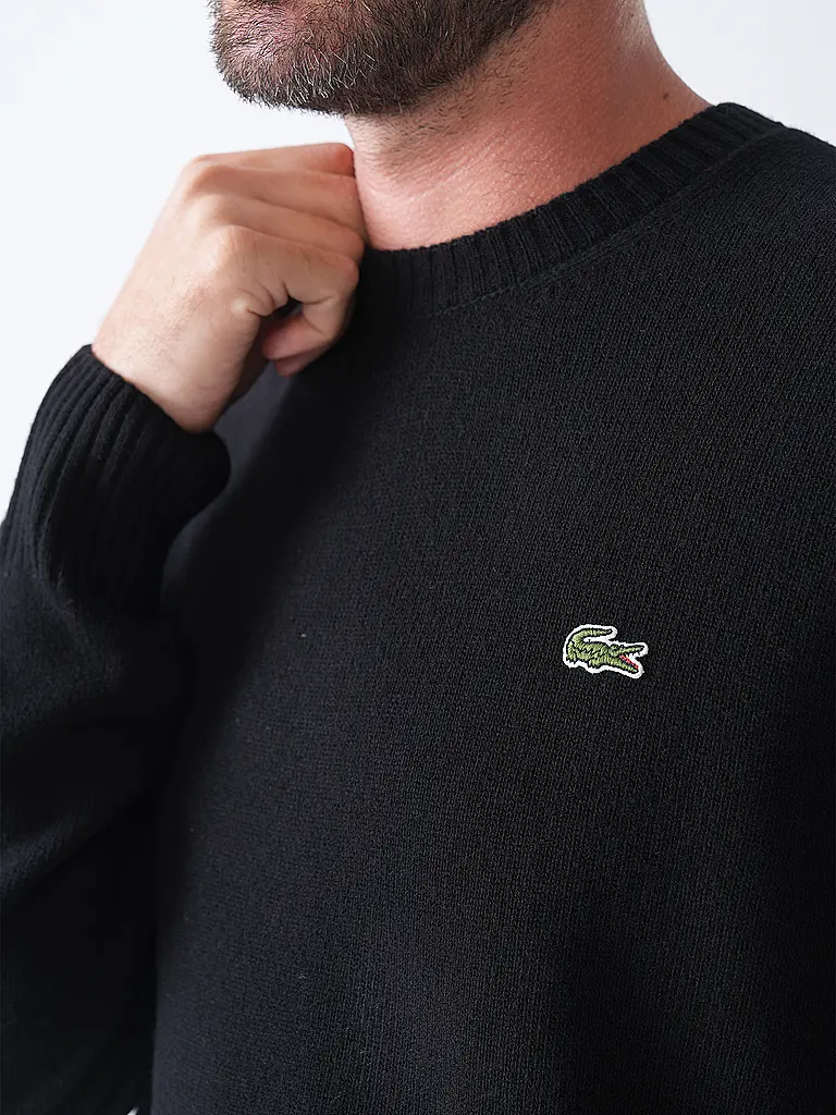 LACOSTE | Pullover  | schwarz