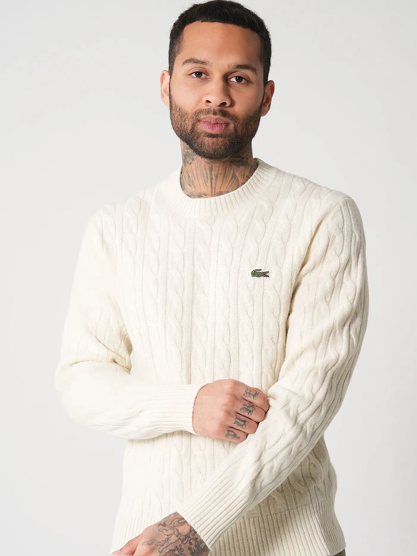 LACOSTE | Pullover | creme
