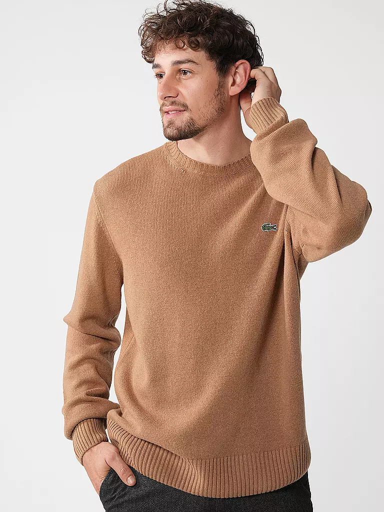 LACOSTE | Pullover | braun