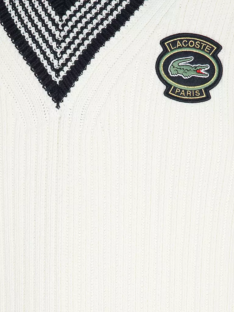 LACOSTE | Pullunder  | creme