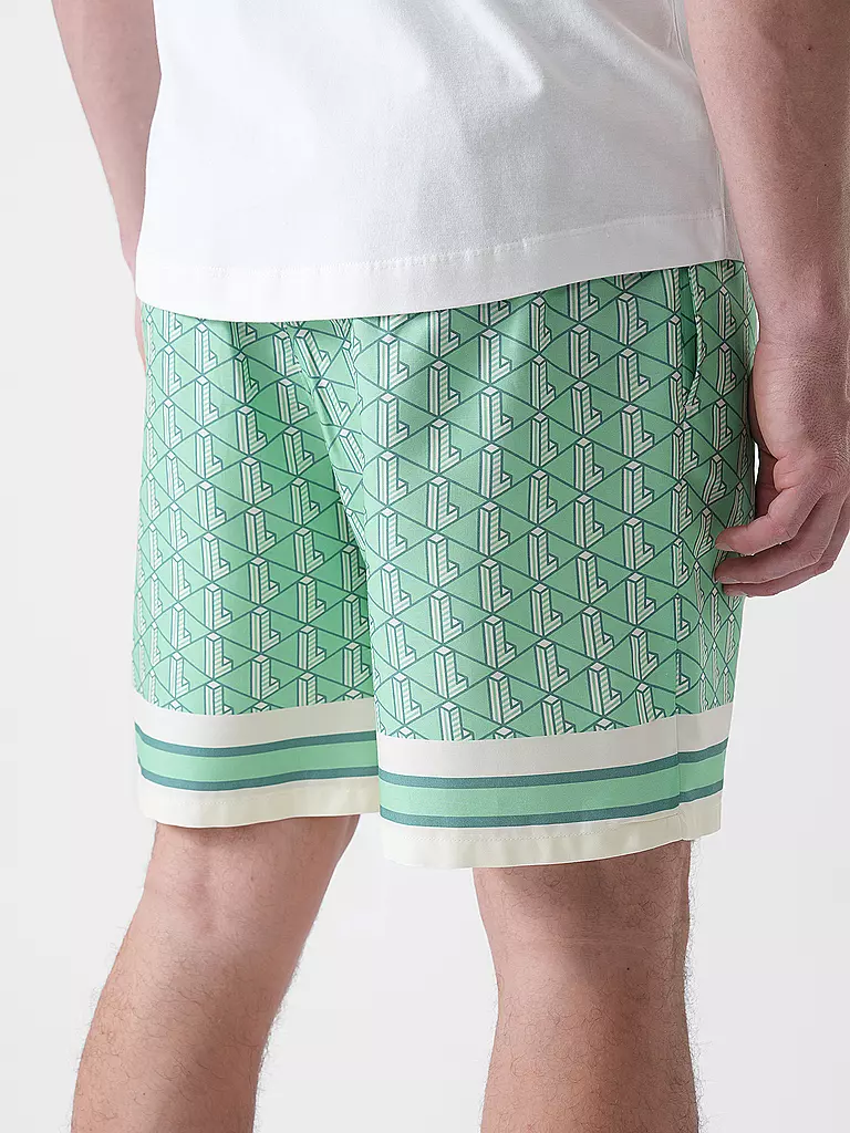 LACOSTE | Shorts  | grün