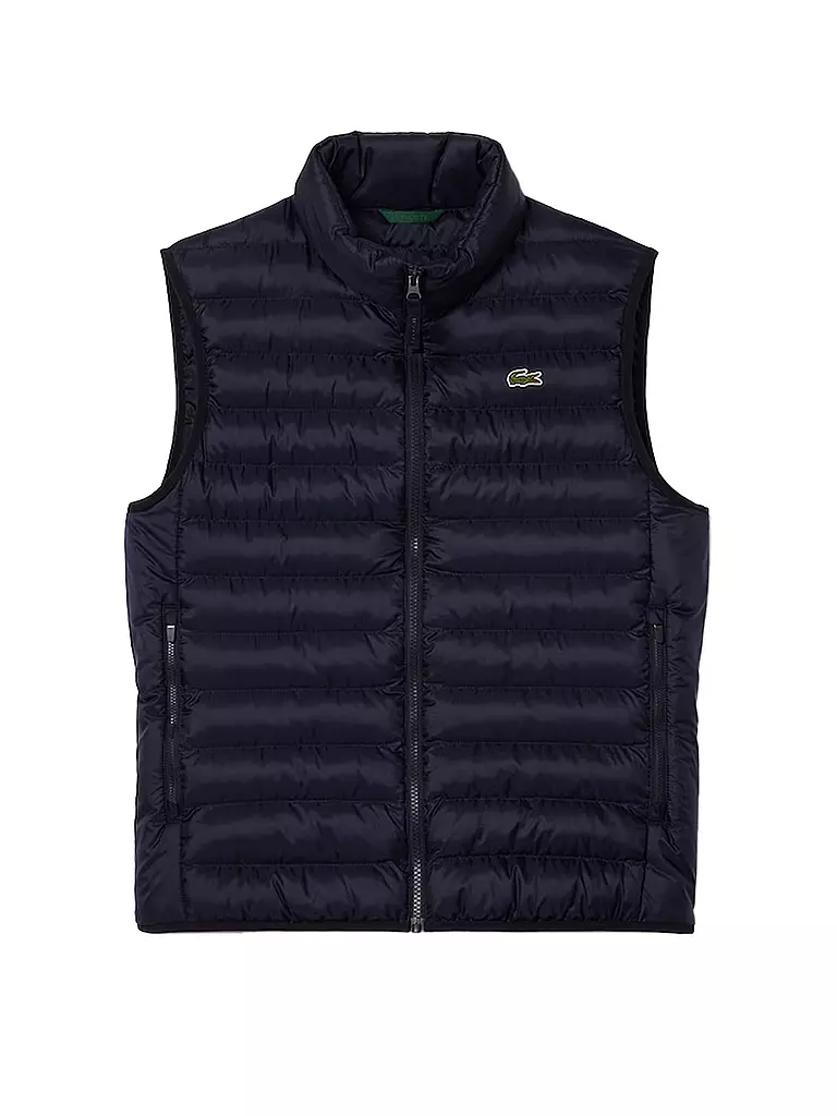 LACOSTE | Steppgilet | dunkelblau