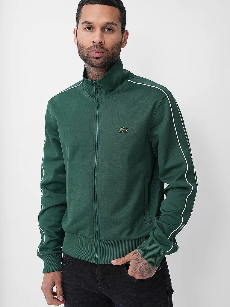 LACOSTE | Sweatjacke  | grün