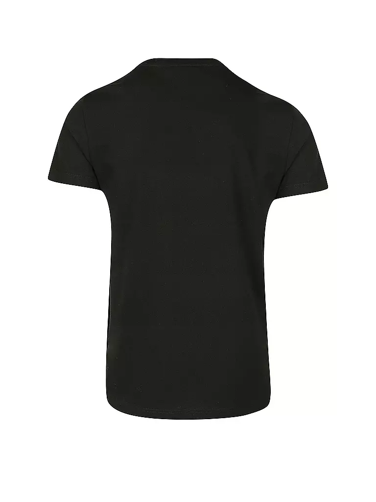 LACOSTE | T Shirt  | schwarz