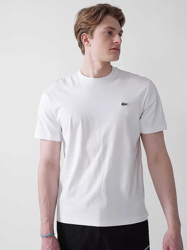 LACOSTE | T-Shirt  | weiss