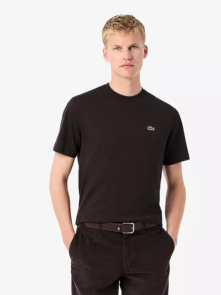 LACOSTE | T-Shirt  | braun
