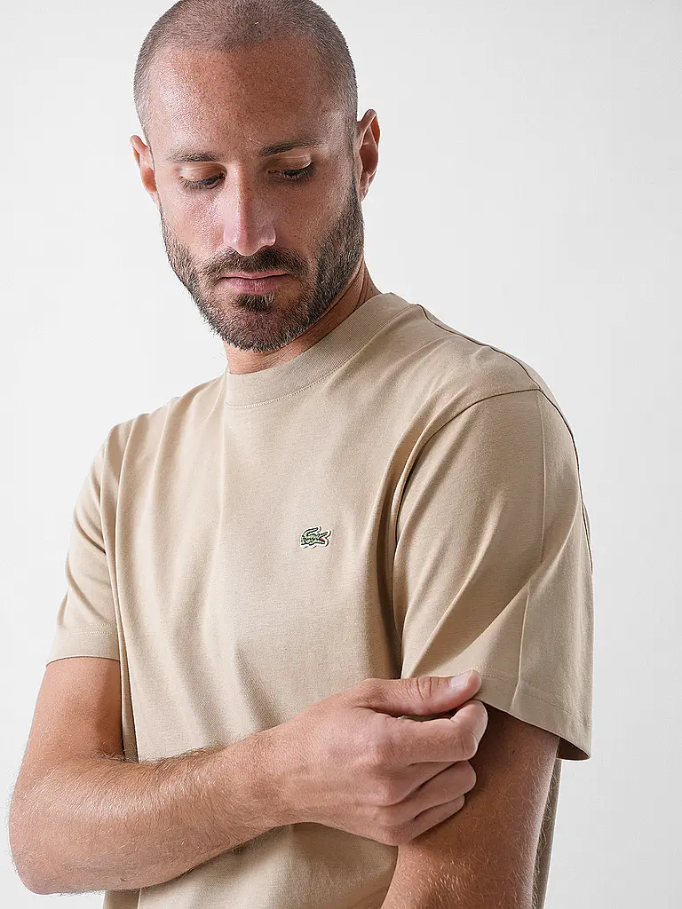 LACOSTE | T-Shirt  | Beige