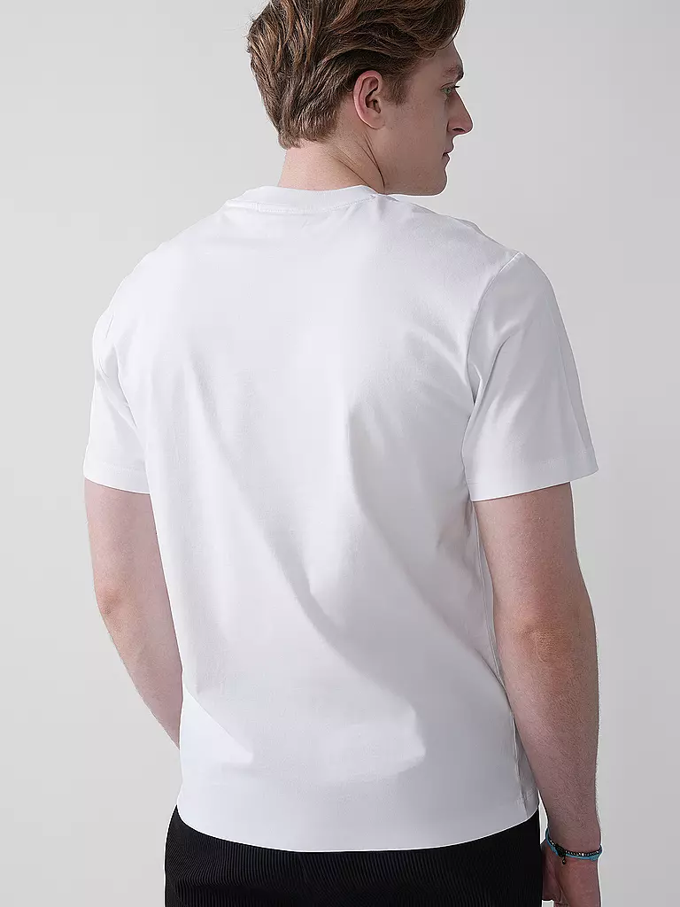 LACOSTE | T-Shirt  | weiss