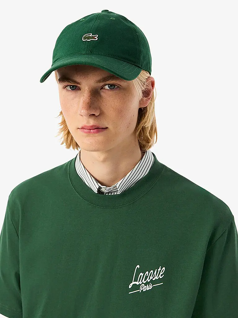 LACOSTE | T-Shirt  | grün