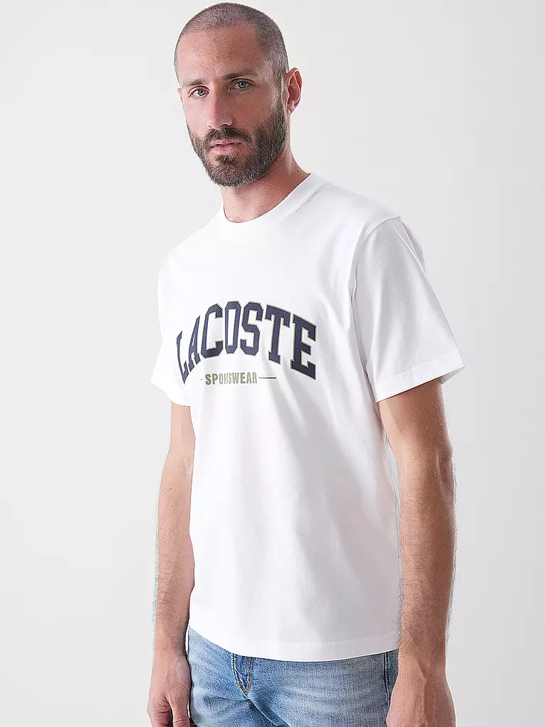 LACOSTE | T-Shirt  | weiss