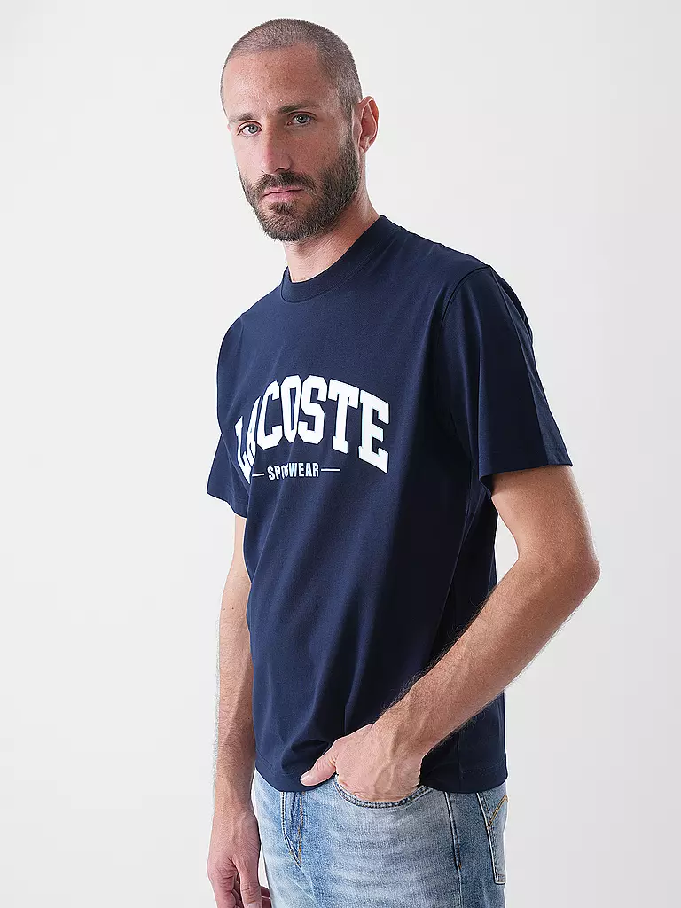 LACOSTE | T-Shirt  | dunkelblau