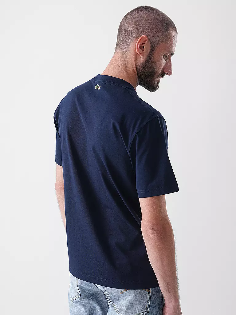 LACOSTE | T-Shirt  | dunkelblau