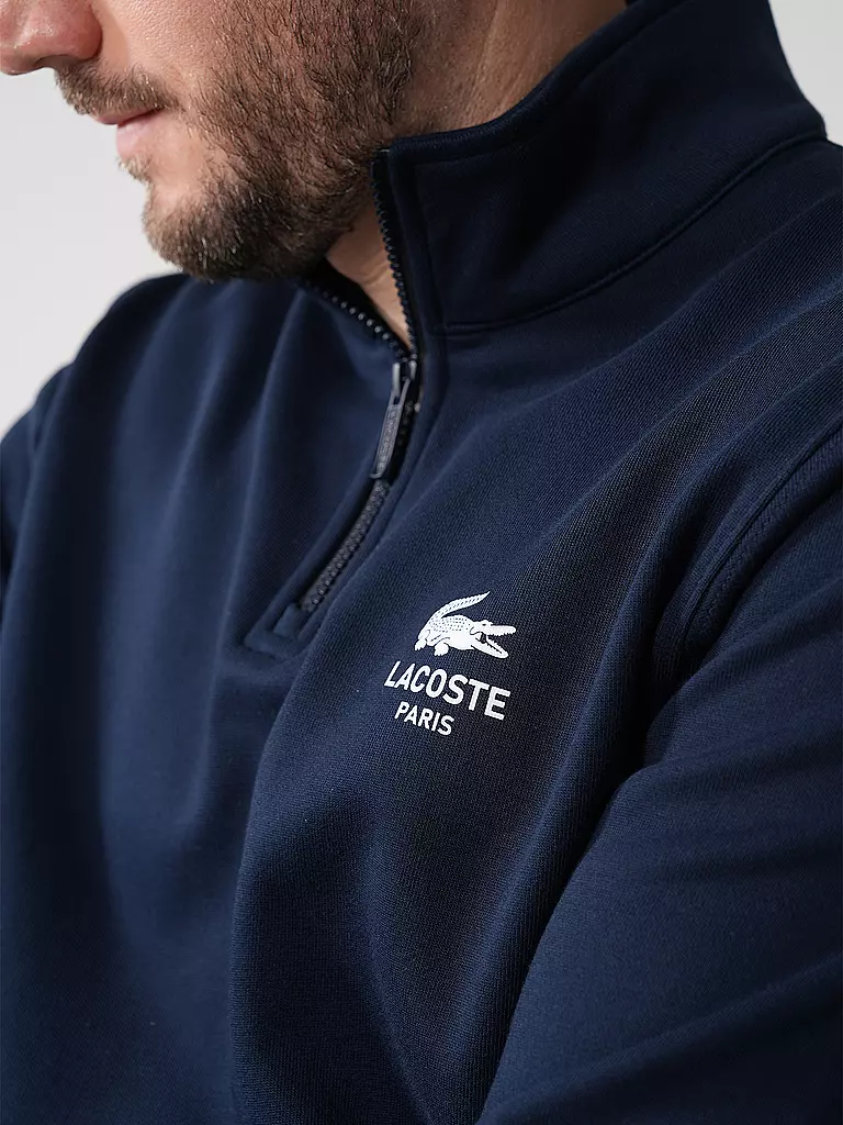LACOSTE | Troyer Pullover | dunkelblau