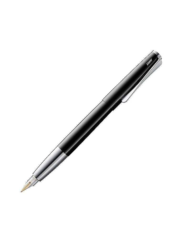 LAMY Füllhalter STUDIO PIANOBLACK Medium Gold schwarz