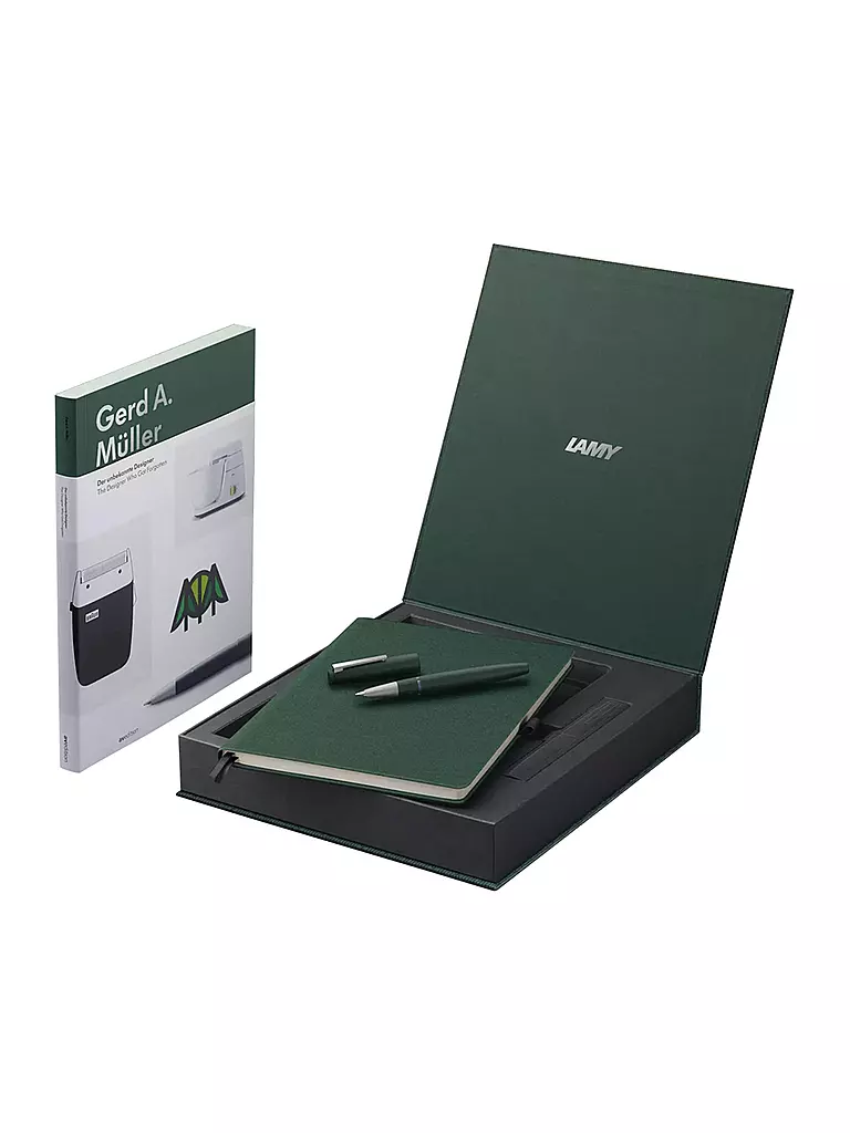 LAMY | Füllhalter 2000 pine Set - Limited Edition | schwarz