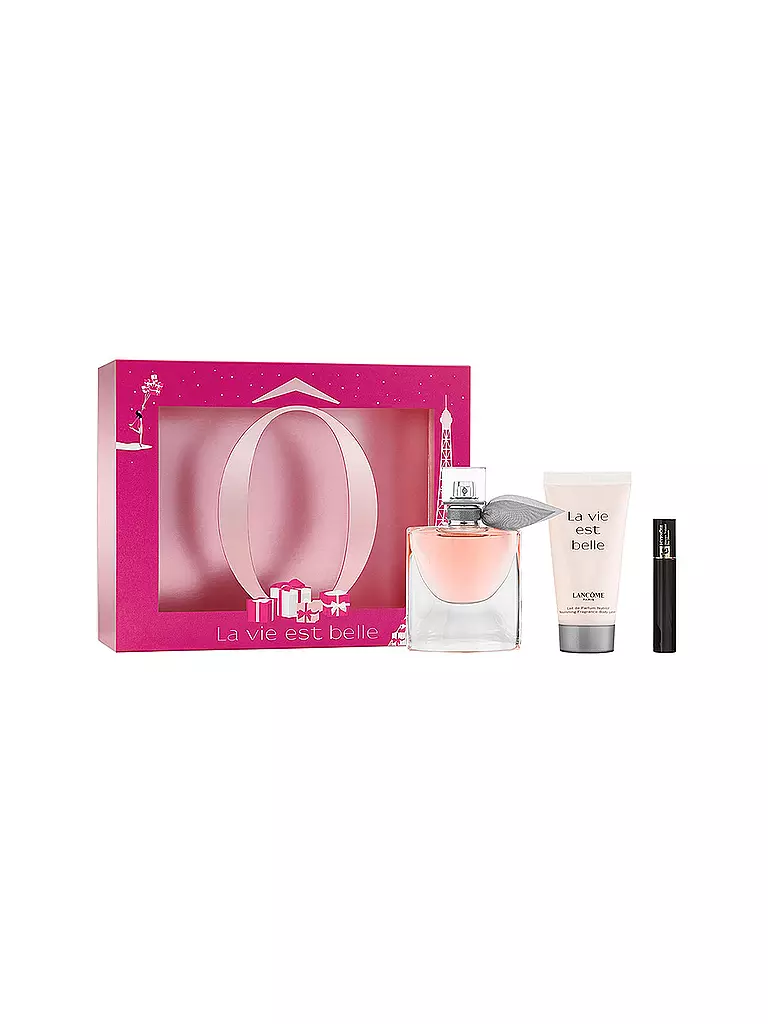LANCÔME | Geschenkset - La Vie Est Belle Eau de Parfum 30ml/Body Lotion50ml/Mini-Mascara  | transparent