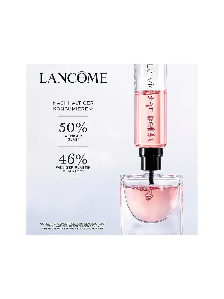 LANCÔME | La vie est belle Eau de Parfum 100ml Nachfüllbar | keine Farbe