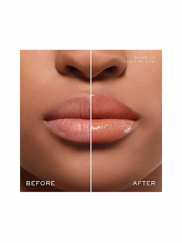 LANCÔME | Lip Idôle Squalane-12 Butterglow Glowy Color Balm (26 Don't be chai) | hellbraun