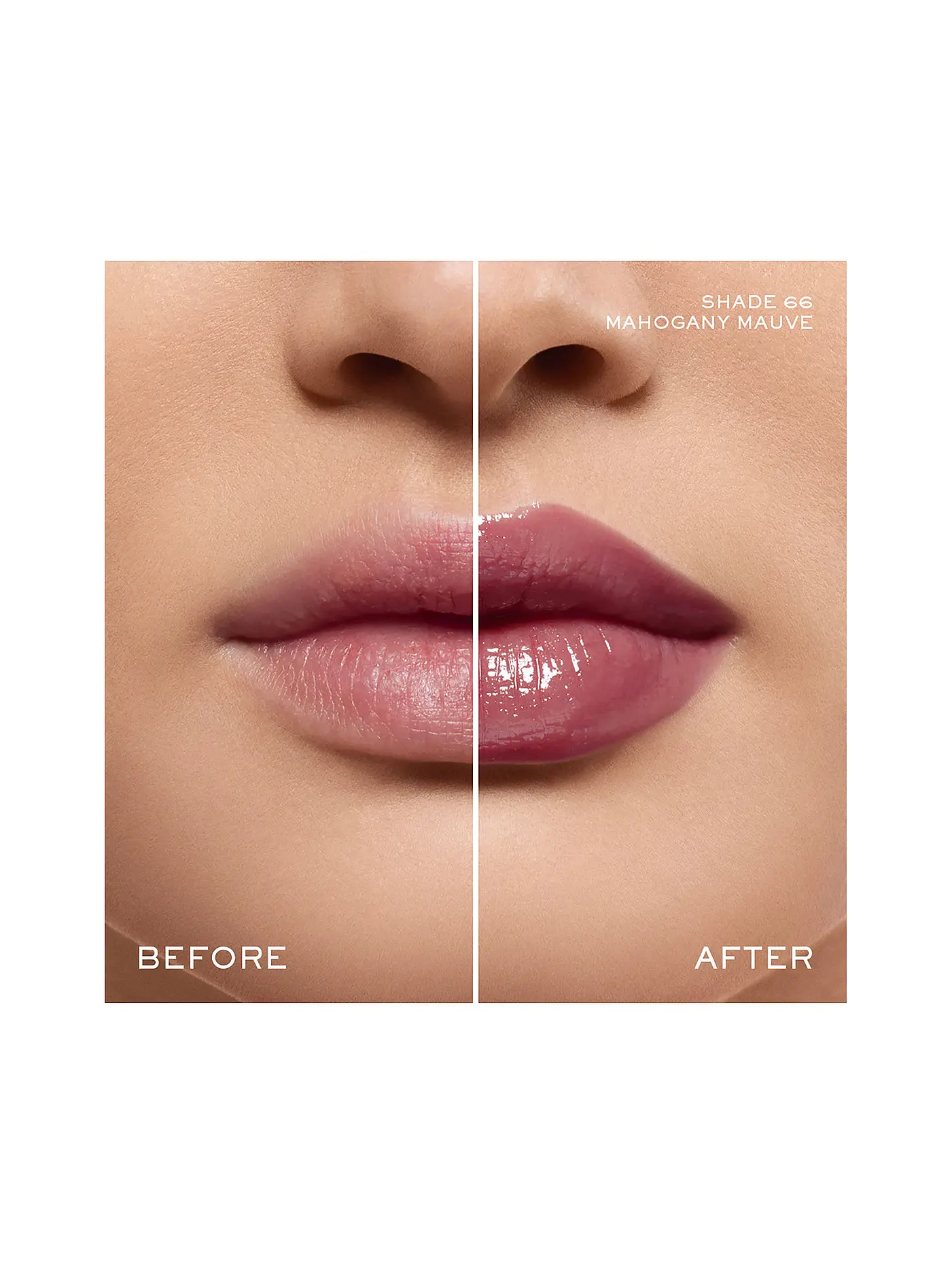 LANCÔME | Lip Idôle Squalane-12 Butterglow Glowy Color Balm (66 Mahogany Mauve) | braun