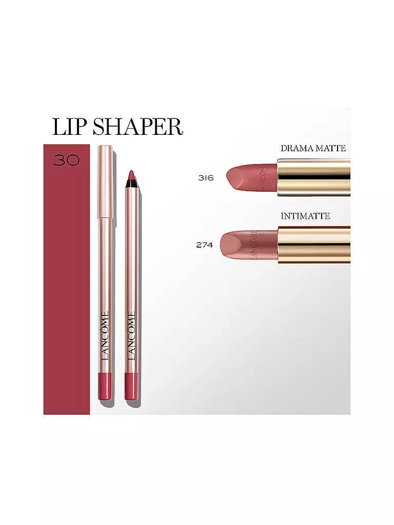 LANCÔME | Lippenkonturenstift - Lip Idôle Lip Shaper Creamy Matte Lip Liner (30 Lisa's Coral Glow) | koralle