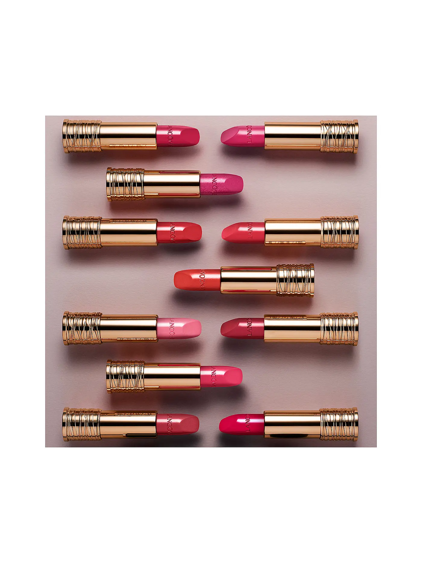 LANCÔME | Lippenstift - L'Absolu Rouge Cream ( 347 Le Baiser )  | dunkelrot