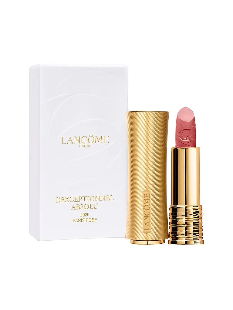 LANCÔME | Lippenstift - L'Exceptionnel Absolu Drama Matte Collector Edition (2025 Paris Rose) | dunkelrot