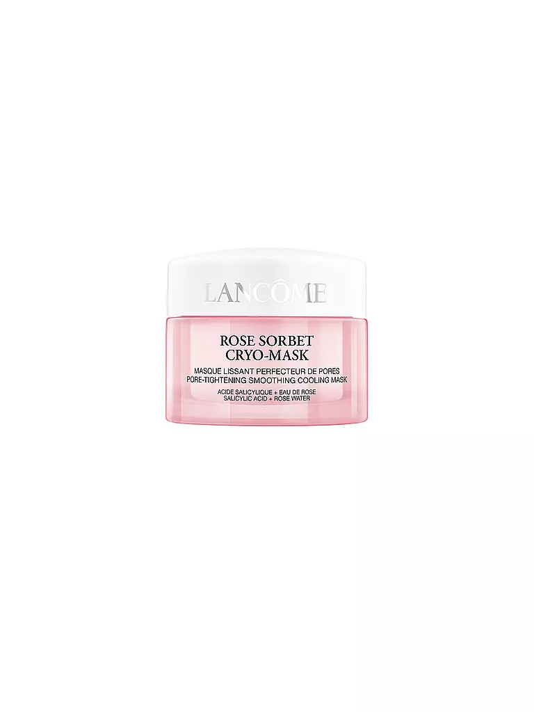 LANCÔME | Rose Sorbet Cryo-Mask 15ml | transparent