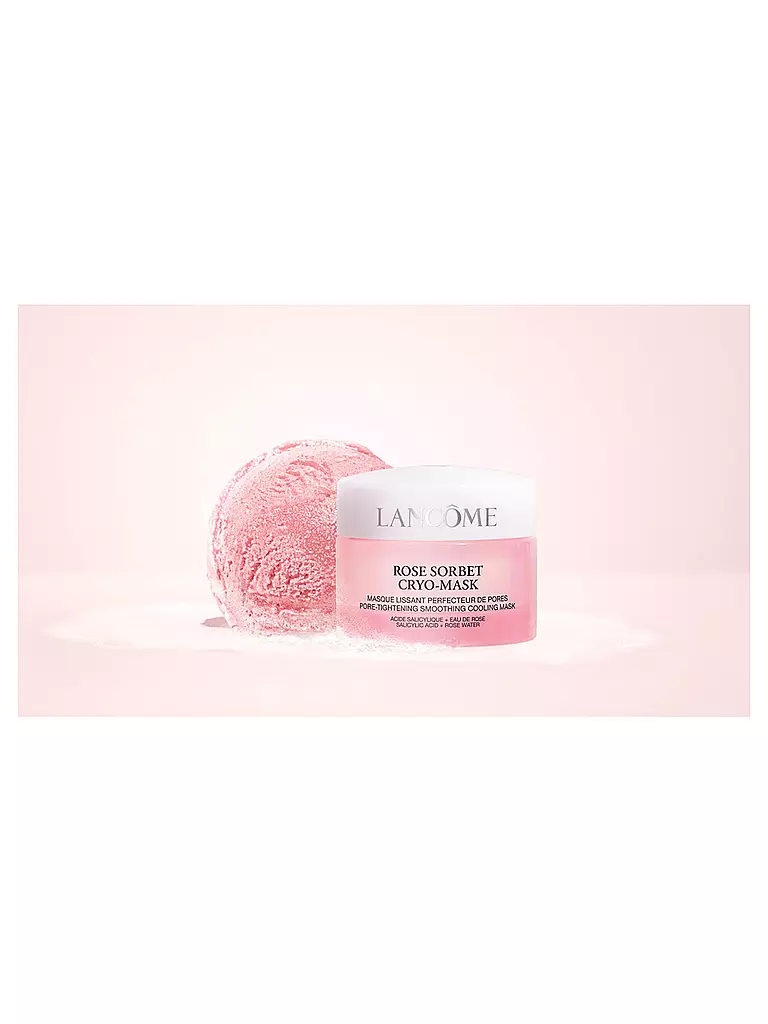 LANCÔME | Rose Sorbet Cryo-Mask 15ml | transparent