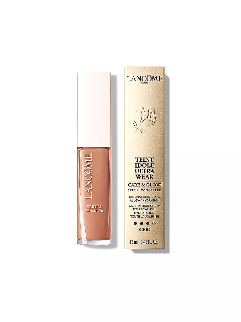 LANCÔME | Teint Idole Ultra Wear Skin-Glow Concealer (430C) | camel