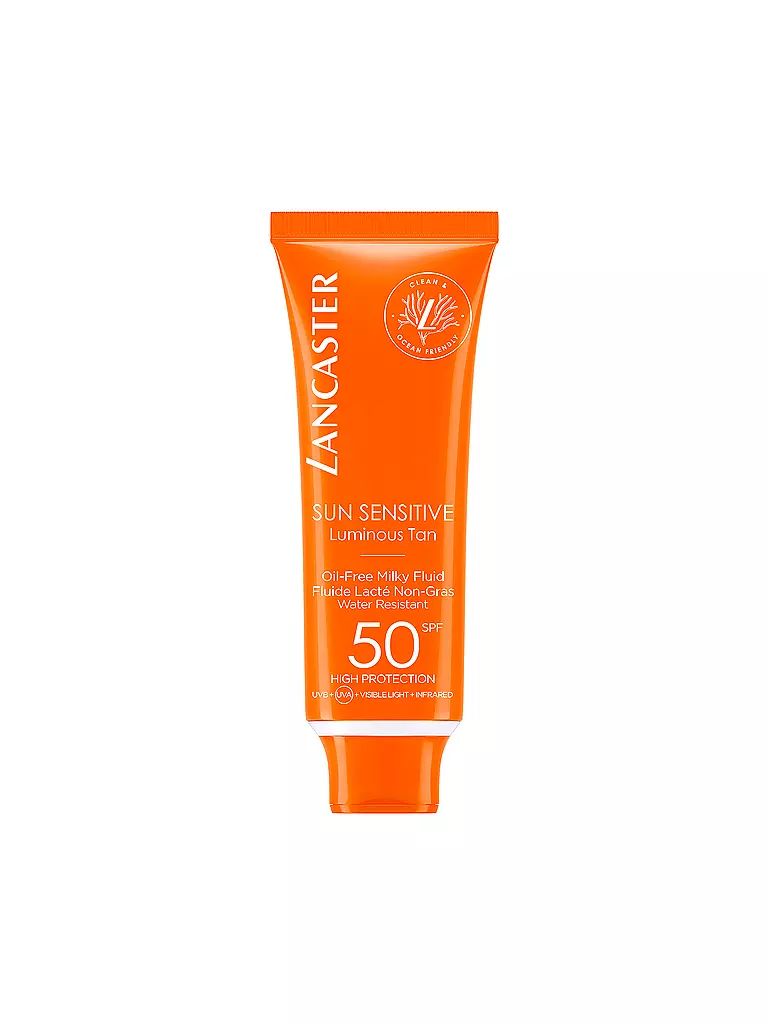 LANCASTER | Clean Sun Sensitive Milky Fluid SPF 50 50ml | keine Farbe