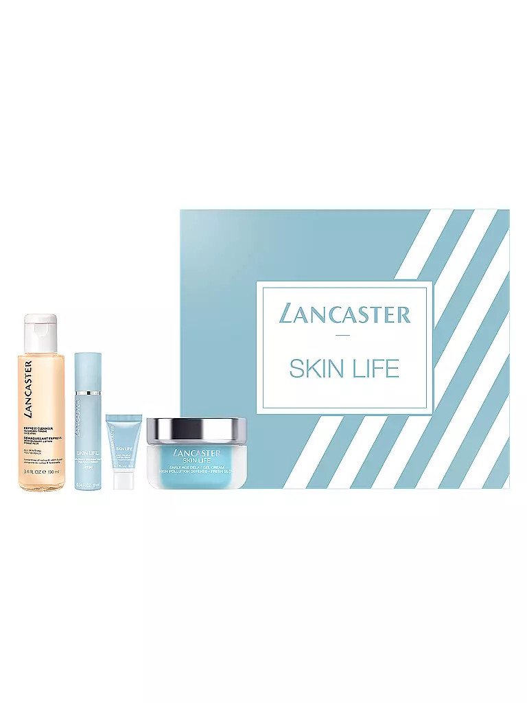 LANCASTER | Geschenkset - Skin Lift Gel Cream 100ml/50ml/10ml/3ml | transparent