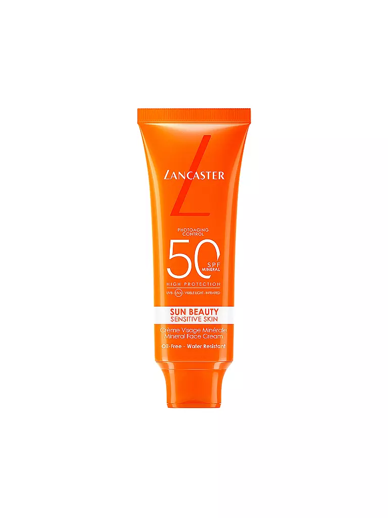 LANCASTER | Sonnenpflege - Sun Mineral Gesichtscreme SPF50 50ml | keine Farbe