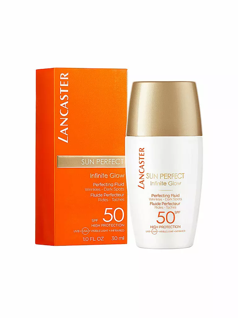 LANCASTER | Sun Perfect Infinite Glow - Perfecting Fluid SPF50 30ml | keine Farbe