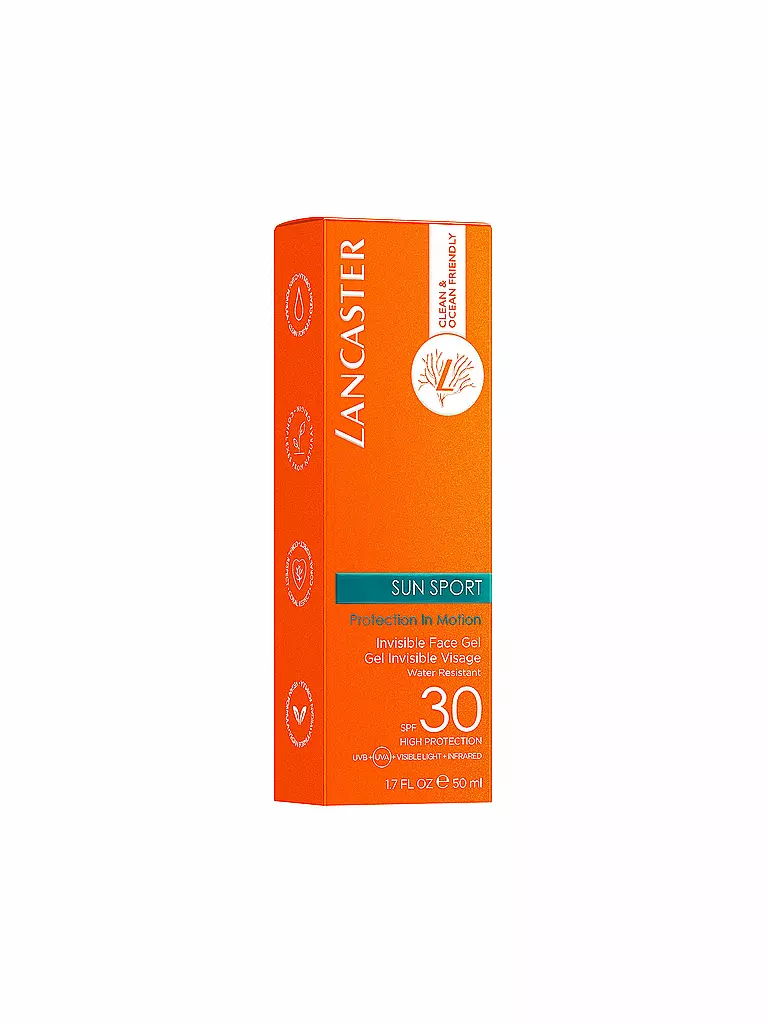 LANCASTER | Sun Sport Invisible Face Gel SPF30 50ml | keine Farbe