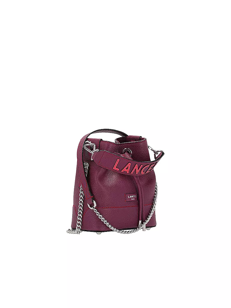 LANCEL | Ledertasche - Bucket Bag NINON DE LANCEL | beere