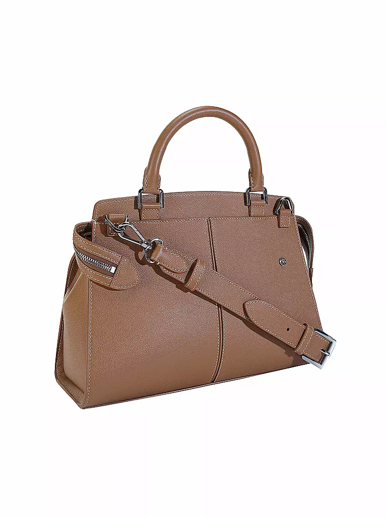 LANCEL | Ledertasche - Henkeltasche INES DE LANCEL | braun