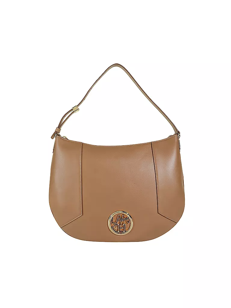 LANCEL | Ledertasche - Hobo Bag ROXANE DE LANCEL | beige