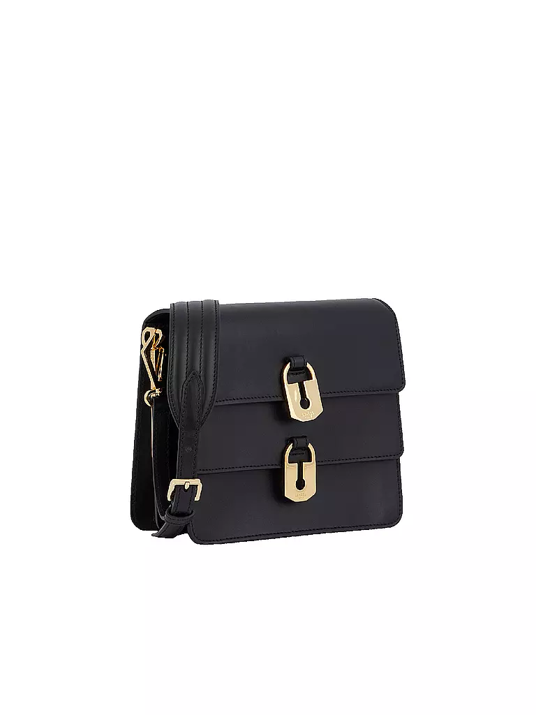 LANCEL | Ledertasche - Mini Bag IDYLLE DE LANCEL S | schwarz